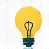 Icon of a lightbulb with a water droplet inside, symbolizing learning and implementing water conservation practices.